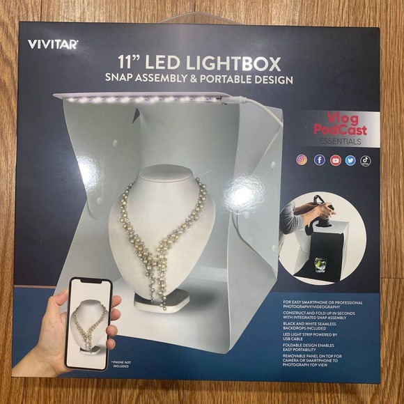 11” LED Lightbox Snap/Assembly/portable - Picture 1 of 2